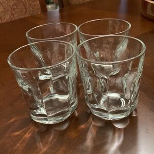 New without box Glass Set of 4